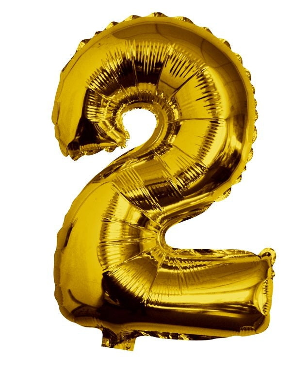 Buy Giant Number 2 Gold Mylar Balloon 40in for only $3.99 by[product_brand]