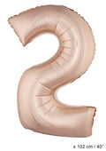 Buy Giant Number 2 Rose Gold Mylar Balloon 40in for only $3.99 by[product_brand]