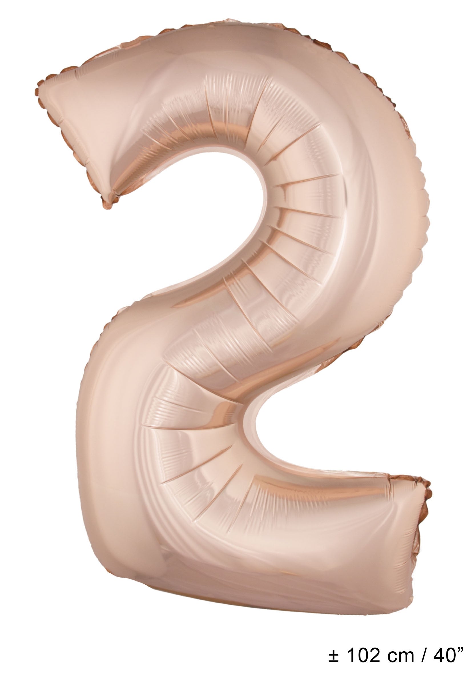 Buy Giant Number 2 Rose Gold Mylar Balloon 40in for only $3.99 by[product_brand]