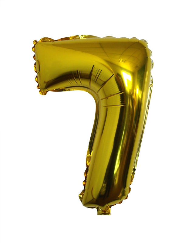 Buy Giant Number 7 Gold Mylar Balloon 40in for only $3.99 by[product_brand]