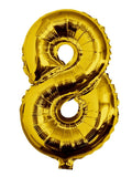 Buy Giant Number 8 Gold Mylar Balloon 40in for only $3.99 by[product_brand]