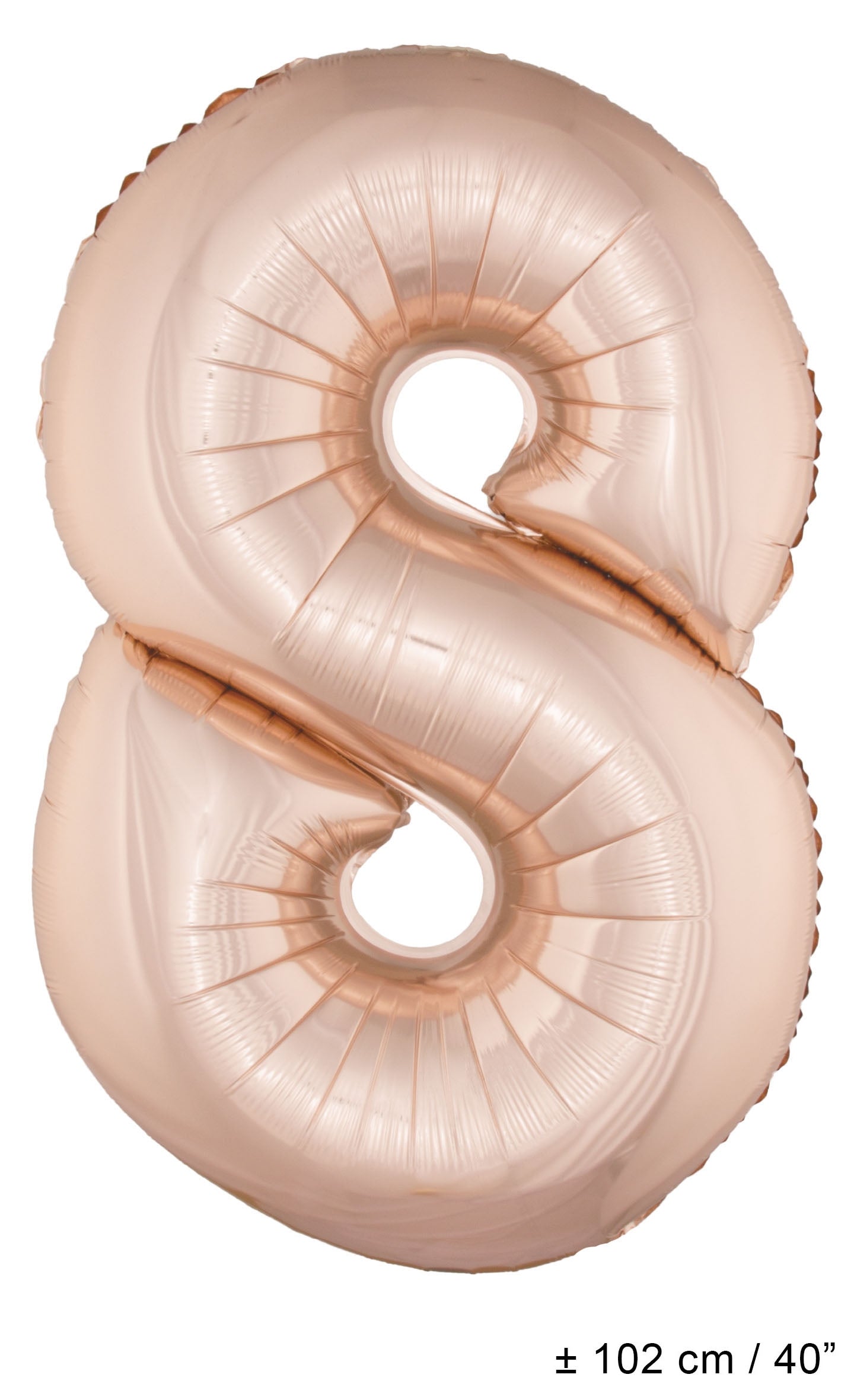Buy Giant Number 8 Rose Gold Mylar Balloon 40in for only $3.99 by[product_brand]