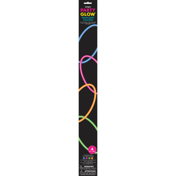 Buy  Glow Necklaces, 24" (4 count) for only $7.82 byUnique