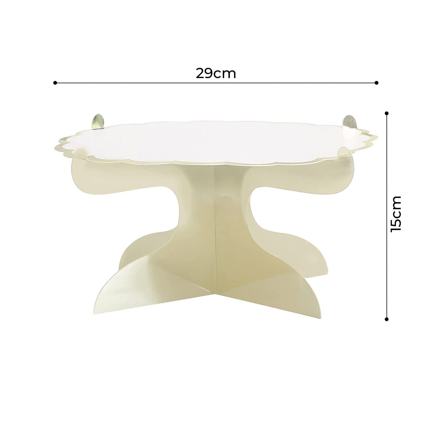 Buy Gold Foil Stamped Paperboard Cake Stand for only $8.99 byUnique