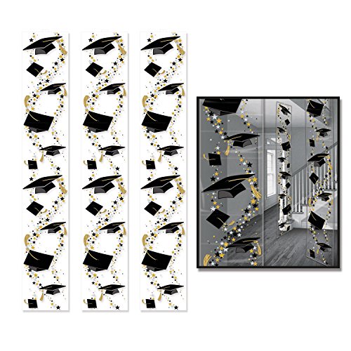 Buy  Grad Caps Party Panels - Graduation Party Decoration for only $9.34 byBeistle
