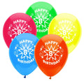 Buy Happy 8th Birthday Party 12" Latex Balloons 8ct for only $3.79 byPioneer Balloons