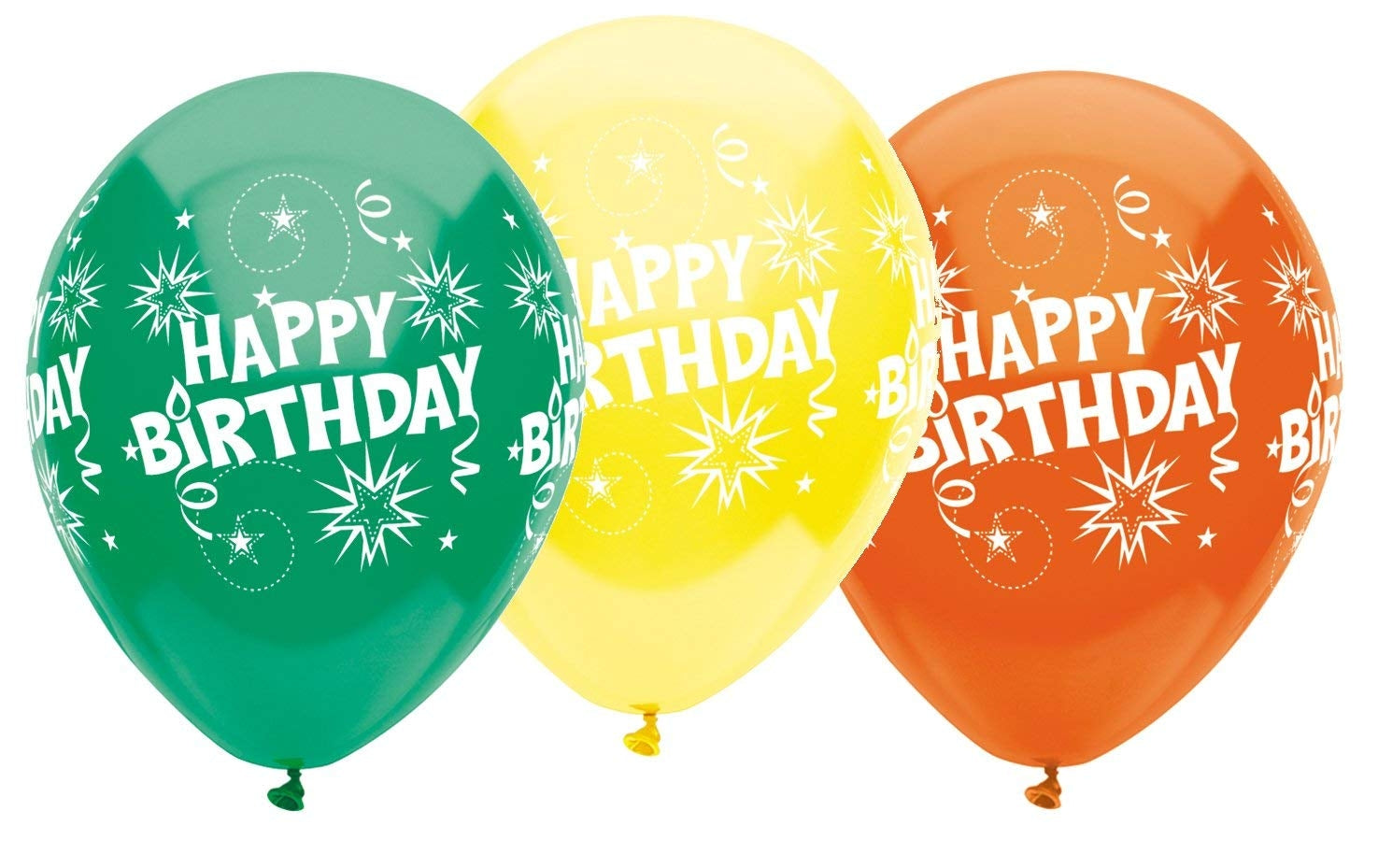 Buy Happy Birthday Burst 12 inch Latex Balloons 6ct for only $3.79 byPioneer Balloons