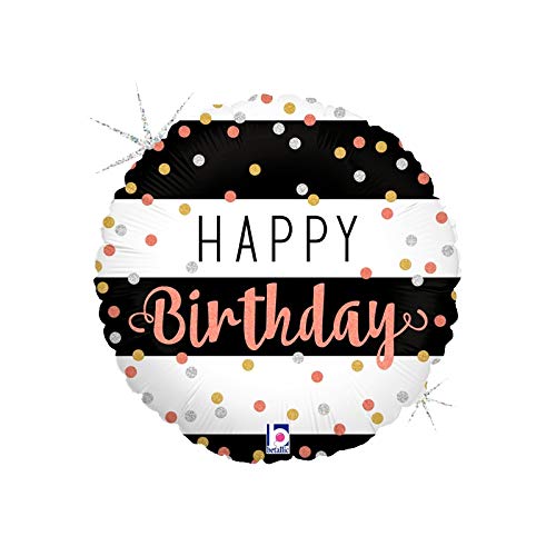 Buy Happy Birthday Day 18" Rose Gold Multicolor for only $4.00 by[product_brand]