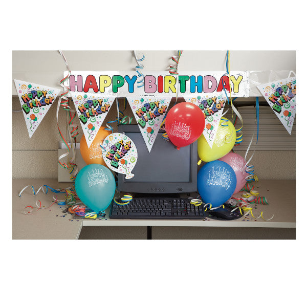 Buy Happy Birthday Office Cubical Decorating Kit, 11pc for only $12.99 by Unique