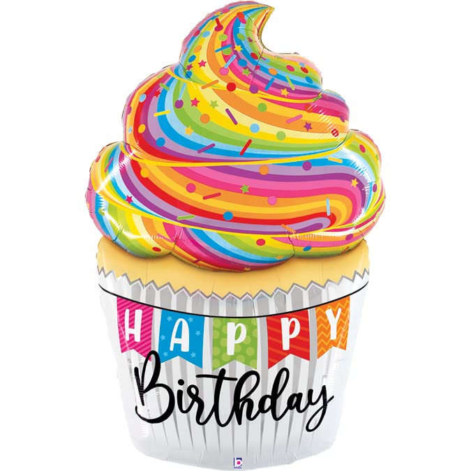 Buy Happy Birthday Special Delivery Cupcake 5′ Balloon for only $10.99 by[product_brand]
