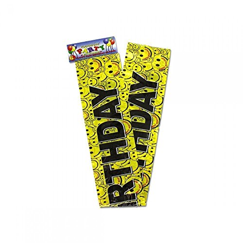 Buy Happy Face Birthday Banner for only $1.99 by[product_brand]