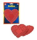 Buy Hearts  4" Red Paper Doilies 36ct for only $4.94 byHygloss