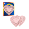 Buy Hearts 8" Pink Paper doilies (100 count) for only $9.99 by Hygloss