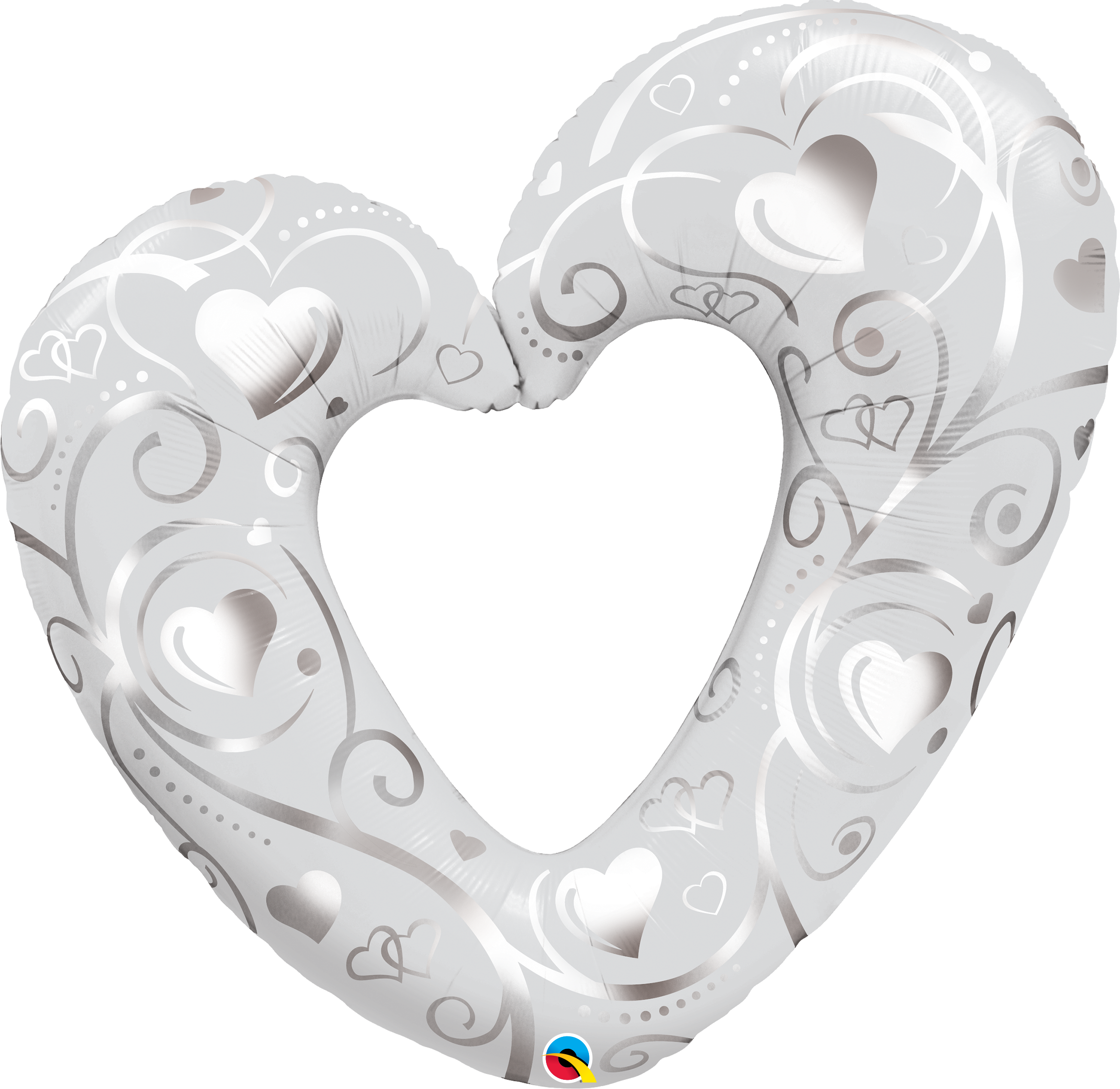 Buy Hearts & Filigree Pearl White 42" Foil Love Balloon for only $13.29 byAnagram