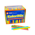 Buy Hygloss  4.5" Colored Craft Sticks – Vibrant Wood Popsicle Sticks Mixed Colors 500 for only $11.69 byHygloss
