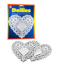 Buy Hygloss 6" Silver Heart Foil Paper Doilies (12 count) for only $5.85 byHygloss