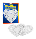 Buy Hygloss 6" White Heart Paper Doilies (100 count) for only $7.19 byHygloss