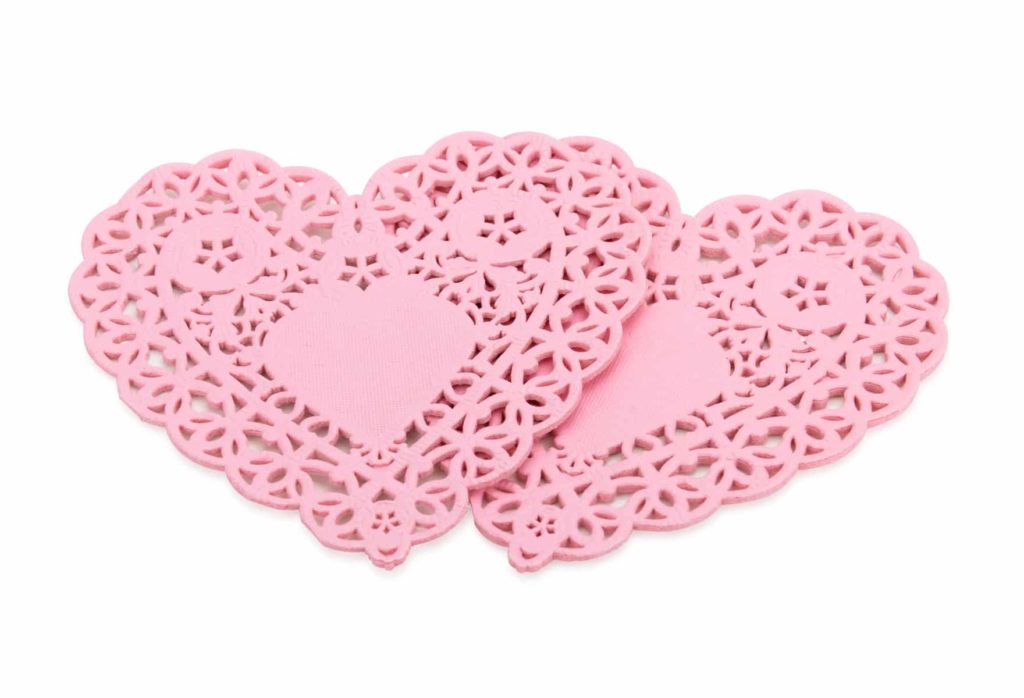 Buy Hygloss Pink Heart 6" Paper Doilies 100 ct for only $8.09 byHygloss