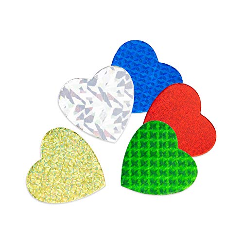 Buy Hygloss Products 2" red Shape Cut-Outs Shiny Mirror Board Hearts 30 Per Pack for only $13.49 byHygloss