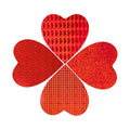 Buy Hygloss Products 6" Red Holographic Hearts in Assorted Designs 10 Per Pack  for only $13.49 byHygloss