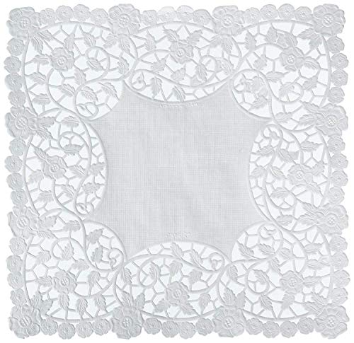Buy Hygloss Products Doilies Specialty 8" White Square 100ct for only $9.89 byHygloss
