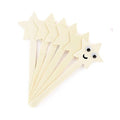 Buy Hygloss Products Natural Wood Popsicle Sticks - 6.25" Star Shape, 6 Pcs for only $11.69 byHygloss