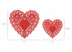  4-Inch and 6-Inch Heart Paper Doilies (96 count) for only $10.79 byHygloss