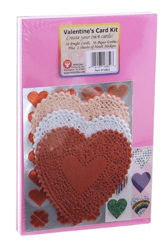 Buy Hygloss Valentine’s Day Card Making Kit for only $8.99 byHygloss