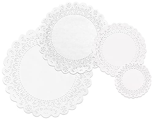Buy Hygloss  White Assorted Size  Round Doilies (96 count) for only $10.79 byHygloss