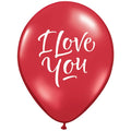Buy I Love You 11" Latex Balloons 6ct for only $3.99 byQualatex Balloons