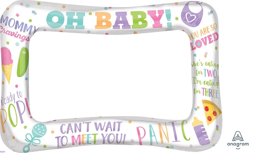 Buy Inflatable Selfie 23" Frame - Baby Shower for only $4.99 by Anagram