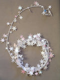 Buy Iridescent White Star 25'  Wire Garland for only $5.39 byRubies