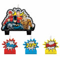 Buy Justice League Heroes Unite™ Birthday Candle Set, 4pcs for only $6.12 byAmscan