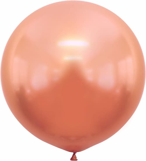Buy Kalisan 36" Mirror Rose Gold  Latex Balloons (2count) for only $19.99 by Kalisan