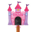 Buy Koehler Happy Birthday Pink Castle Shape Mailbox Toy Foil Balloon, 34" for only $7.59 byAnagram