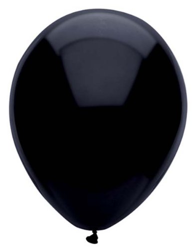 Buy Latex Balloons - 12 Inch Pitch Black Party Balloons (72 Count) for only $9.99 by[product_brand]