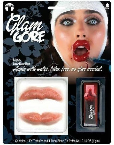 Buy Lip Injections -  Glam Gore 3D Transfer Kit for only $14.99 by Tinsley Transfers