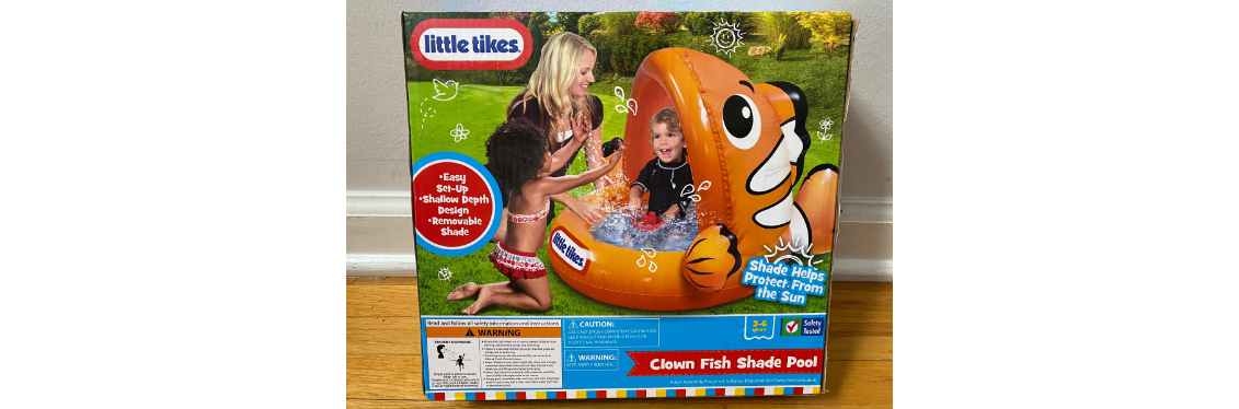 Buy Little Tikes Clown Fish Shade Pool Kids Summer Play for only $19.99 by[product_brand]