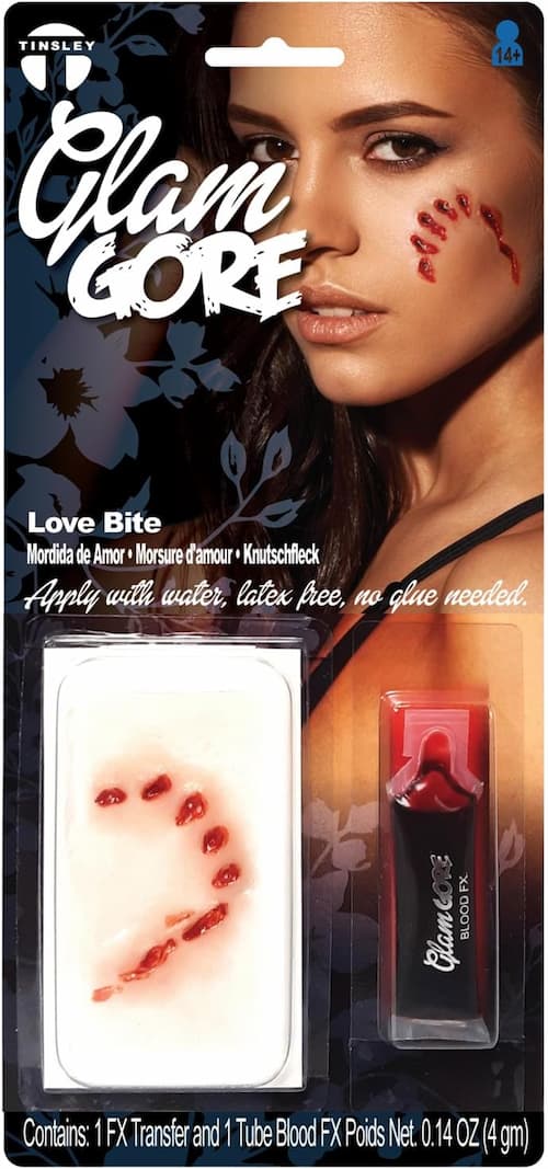 Buy Love Bite – Glam Gore 3D Transfer Kit for only $14.99 by Tinsley Transfers