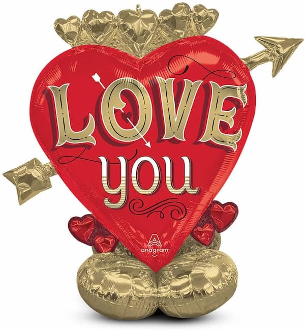Buy Love You Heart AirLoonz 46″ Balloon for only $19.99 by Anagram