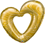 Buy Marble Gold Open Heart 42inch Foil Balloon for only $9.49 byAnagram