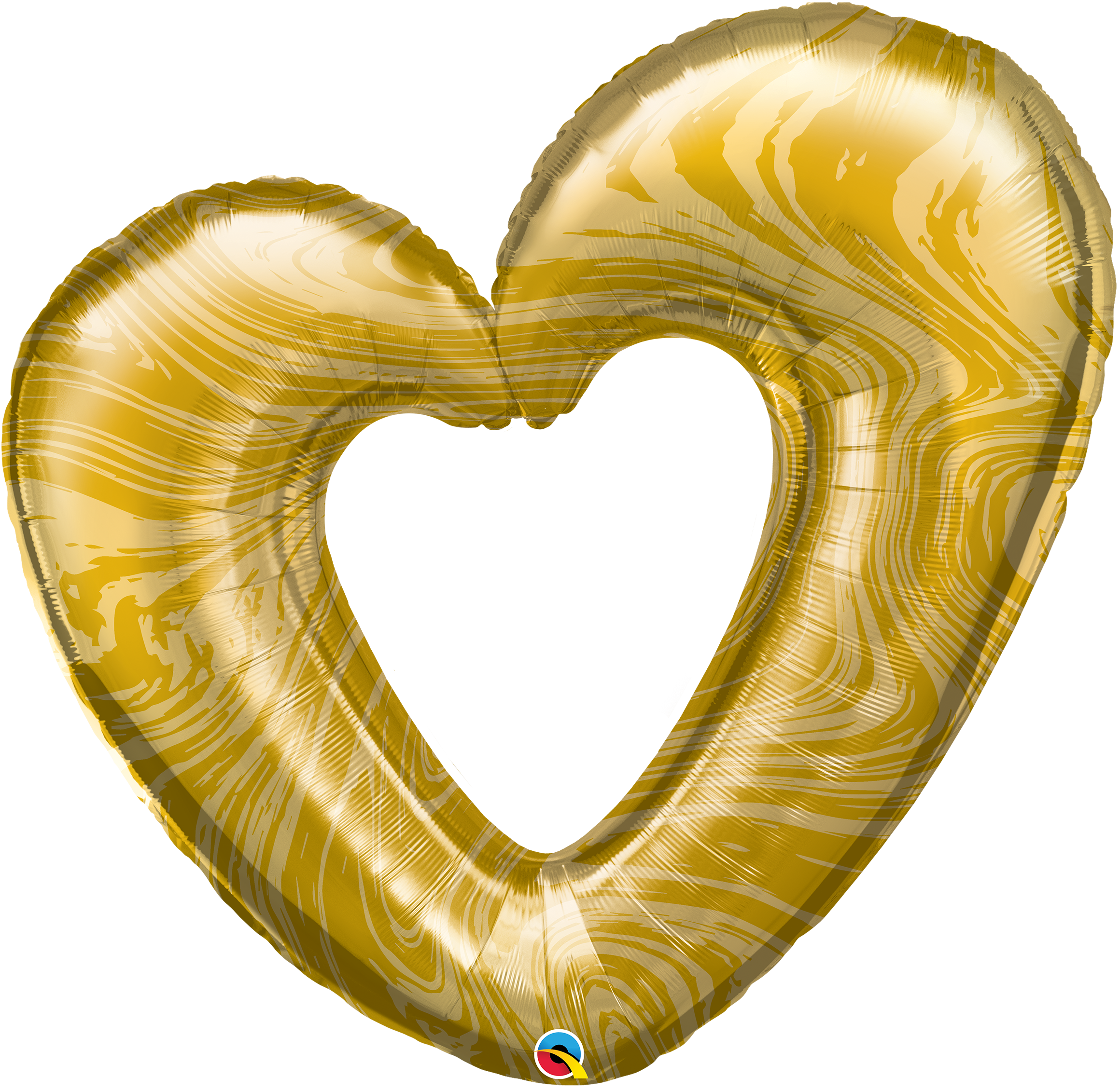 Buy Marble Gold Open Heart 42inch Foil Balloon for only $9.49 byAnagram