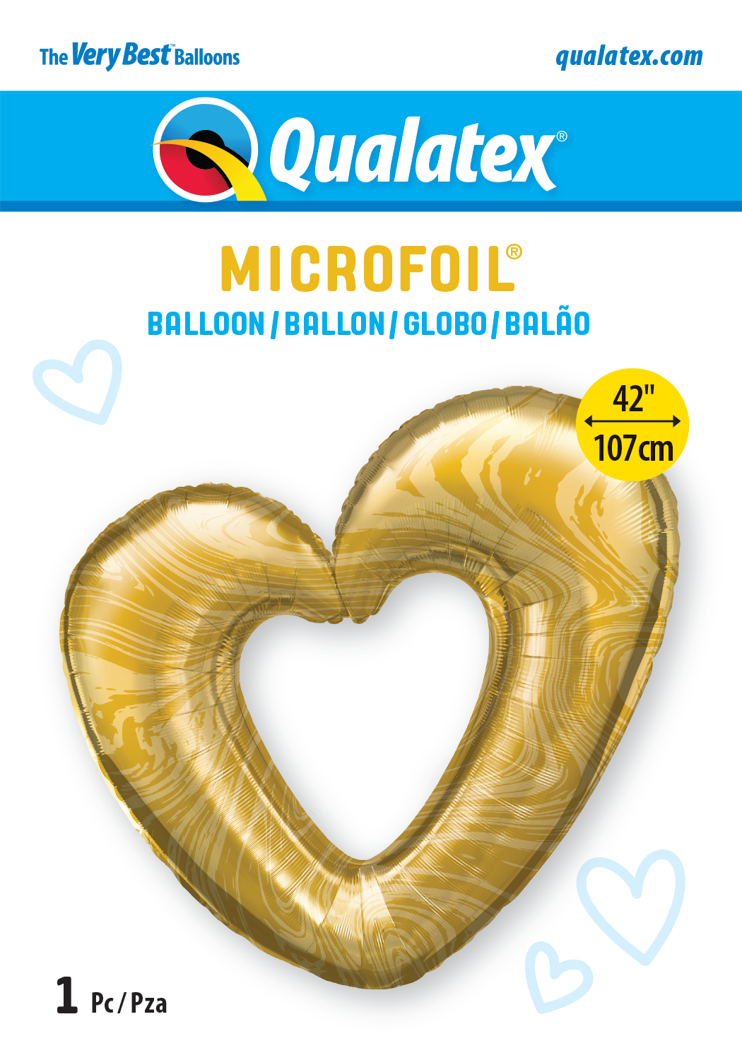 Buy Marble Gold Open Heart 42inch Foil Balloon for only $9.49 byAnagram