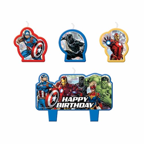 Buy Marvel Powers Unite Birthday Candle Set (4 count) for only $6.12 byAmscan