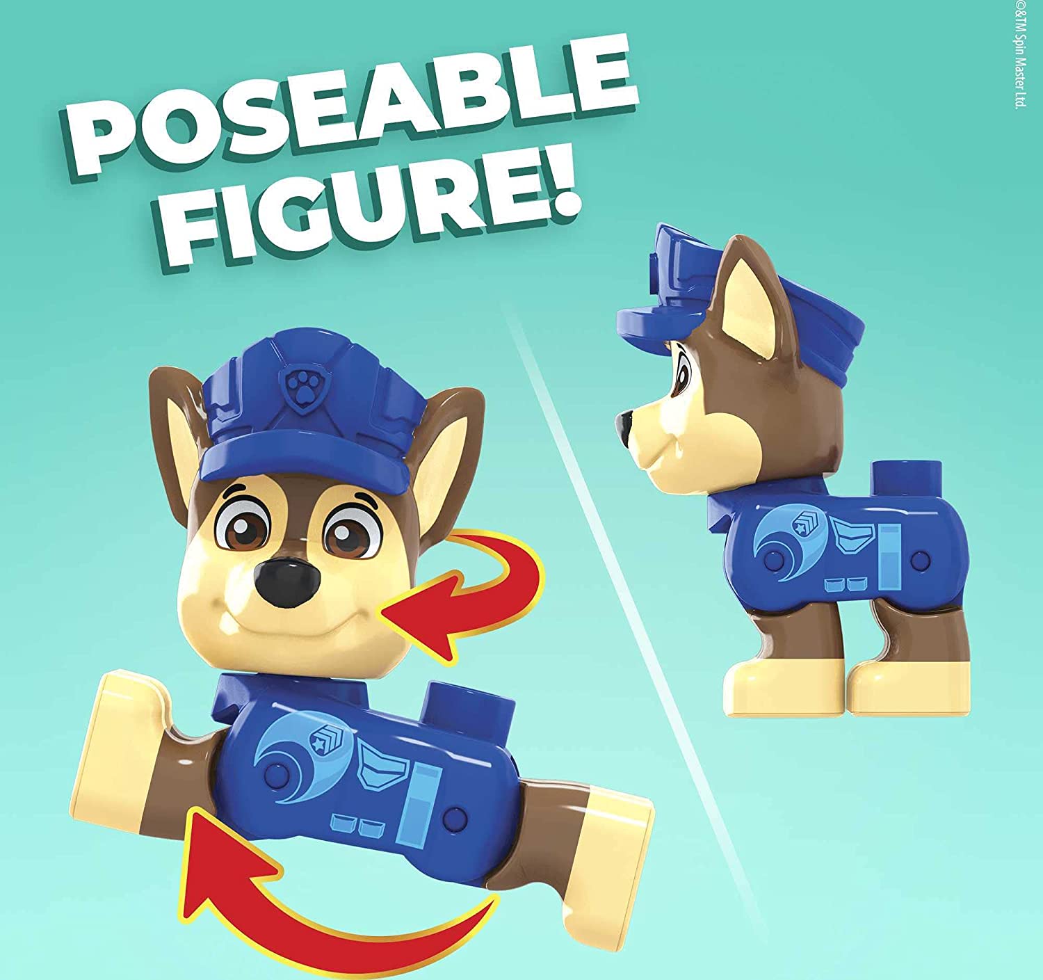 Buy MEGA BLOKS PAW Patrol Toy Blocks Chase's City Police Cruiser with 1 Figure (31 Pieces) for only $14.99 by[product_brand]