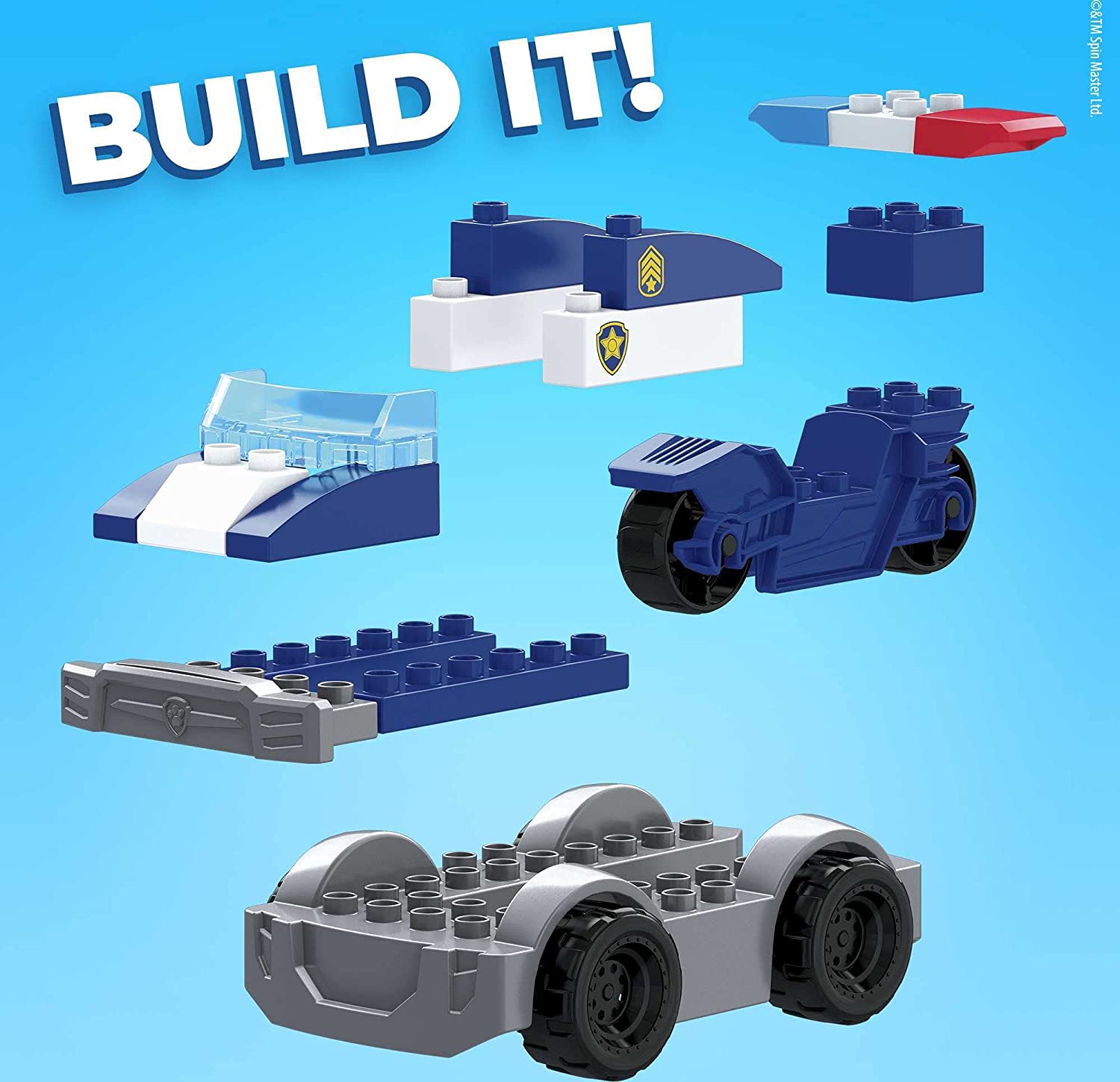 Buy MEGA BLOKS PAW Patrol Toy Blocks Chase's City Police Cruiser with 1 Figure (31 Pieces) for only $14.99 by[product_brand]