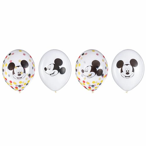 Buy Mickey Mouse 'Forever' Confetti Filled Latex Balloons (6 ct) for only $12.30 by Amscan
