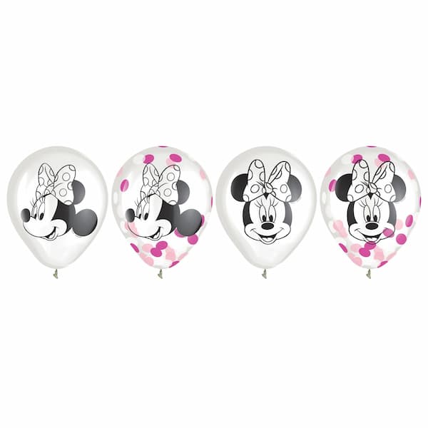 Buy Minnie Mouse Forever 12" Latex Confetti Balloon (6 count) for only $12.30 by Anagram