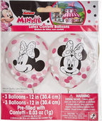 Buy Minnie Mouse Forever 12" Latex Confetti Balloon (6 count) for only $12.30 by Anagram