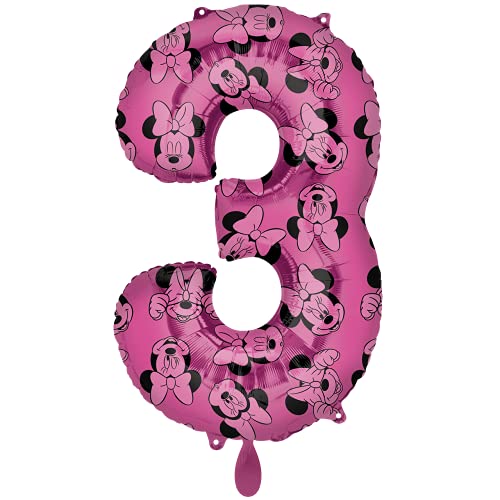 Buy Minnie Mouse  Forever 3rd Birthday 33" Foil Balloon for only $8.54 byAnagram